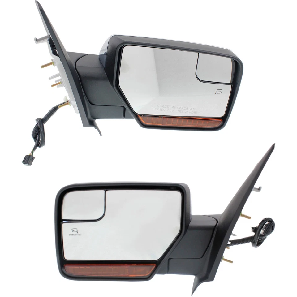 Nuevo juego de 2 espejos retrovisores lado conductor y pasajero térmicos diestro derecho Ford Expedition par Foto 1 de 4