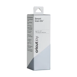 Cricut Joy Smart StrongBond Iron-On Heat Transfer Vinyl Roll 5.5 x 24in, Silver - Picture 1 of 7