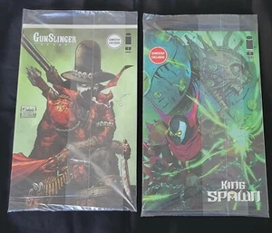 Gunslinger & King Spawn #1 GameStop Exclusive Todd Mcfarlane Comics Polybag - Picture 1 of 5