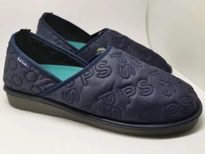 Paul Smith Herren Größe UK 9 "Petzel" Hausschuhe Schuhe (Neu im Karton) in Marineblau mit Vibram-Sohle - Bild 1 von 14