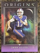 2023 Panini Origins Josh Allen Purple FOTL/17 🔥RARE🔥 Buffalo Bills 🦬