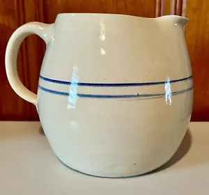 Vintage Hand Turned Marshall Pottery Pitcher Signed Sr Potter Landrence Houston - Picture 1 of 10