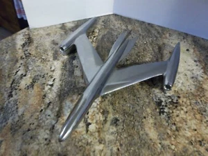 Original 1953 1954 1955 Mercury / Oldsmobile? Rocket Airplane Hood Ornament USA - Picture 1 of 11