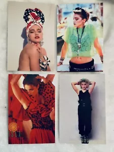 Madonna 4er Set Postkarten 4x6 Like A Virgin La Isla Bonita Borderline 1984-5 - Bild 1 von 1