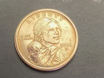 2000-D SACAGAWEA DOLLAR COIN - Image 1 of 2
