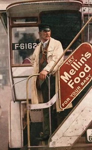 Vintage Postcard London Types The Bus Conductor The Photochrome Co Pub. - Picture 1 of 2