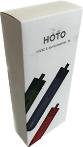 HOTO - 3.6V NEX O1 Li-ion Screwdriver-Lite QWLSD007 - Red (New in Box/Unused) - Picture 1 of 7