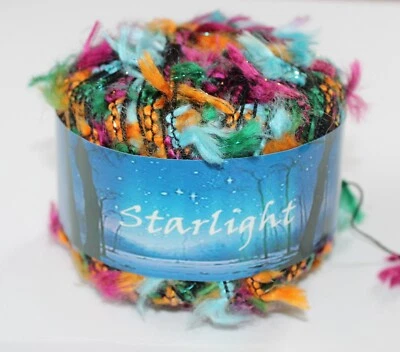 Yarn Starlight, KFI Euro Yarn Novelty Yarn Color 04 Multi-Color - Image 1 of 3