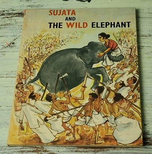 VG Sujata and the Wild Elephant - Shankar (1967) Childrens Book Trust Hardcover - Picture 1 of 3