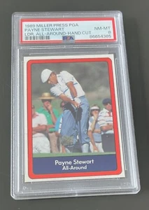 1989 Donruss Miller Press PGA PAYNE STEWART Super Rare PSA 8 - Picture 1 of 1