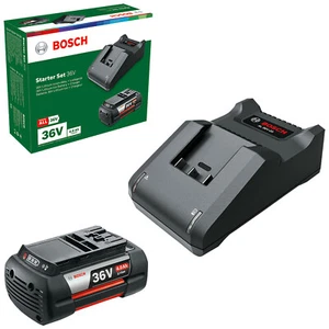 Bosch 36V Battery & Charger Starter Set Lithium-Ion 4.0 Ah DIY POWER FOR ALL 36V - Picture 1 of 6