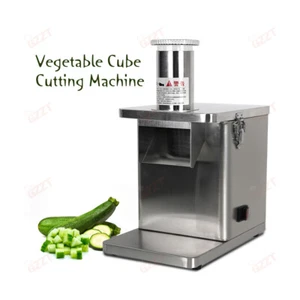 Cortador eléctrico de verduras y frutas cuchillas para cortar verduras 220-240 V acero inoxidable - Imagen 1 de 11