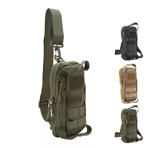 Molle Backpack Pouch Bag Military Sing Pack Bag Sling Shoulder Bag Hunting FS - Zdjęcie 1 z 12