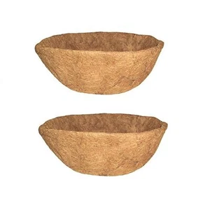 Gardener Select Outdoor Round Coco Liner For Flower Pot Planters and Hanging Bas - Picture 1 of 3