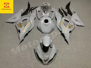 Gray Gold Fairing Kit for Kawasaki Ninja ZX6R 636 2013 2014 15-2018 ABS Bodywork - Picture 1 of 4