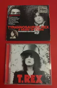 Tyrannosaurus Rex: Ein Bart der Sterne CD erweitert PLUS Slider CD Alben x2 T Rex - Bild 1 von 9