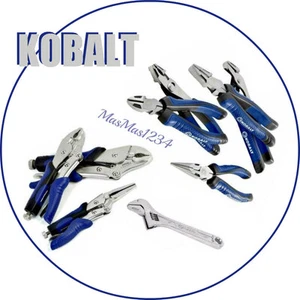Kobalt Pliers Locking/Long-nose/Diagonal/Linesman/Groove joint/Slip joint NEW - Picture 1 of 10