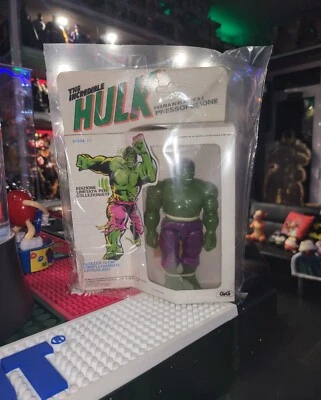 MEGO HULK VINTAGE 1979 HONG KONG GIG MAGNETICO MICRONAUTI SUPERHERO MARVEL MINT - Immagine 1 di 4
