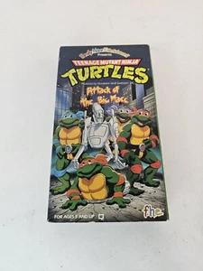 VTG Teenage Mutant Ninja Turtles - Attack of the Big Mac TMNT SLIP COVER ONLY - Picture 1 of 3