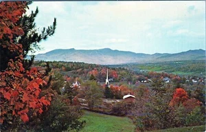 V-3855 Stowe and Mount Mansfield Vermont Postcard Unposted - Picture 1 of 2