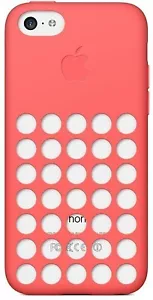 Apple Silicone Case for Apple iPhone 5c - Pink MF036ZM/A - Picture 1 of 1
