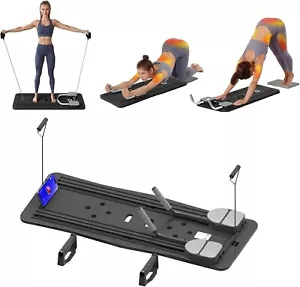 Pilates Board, Pilates Reformer Set, Multi Functional Foldable Pilates Machine - Picture 1 of 8