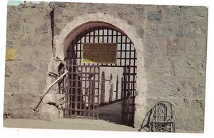 PRIGIONE TERRITORIALE e MUSEO Yuma Arizona Cartolina AZ Arco Barrato Insegna Ingresso - Foto 1 di 2