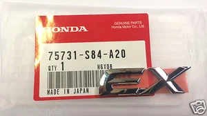 Genuine OEM Honda Accord 4dr Sedan EX Rear Emblem 1998 - 2006 - Picture 1 of 1
