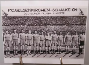 Schalke 04 Deutscher Fußball Meister 3. Reich Sammlerkarte Postkarte Team FP94 - Bild 1 von 2