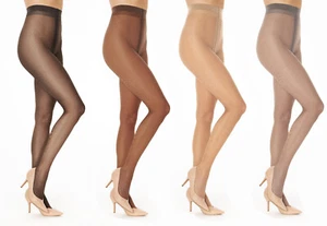 Exclusive T-Band Tights by Sentelegri -15 Denier -6 Colours-Size S,M,L,XL - Picture 1 of 8