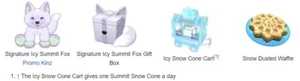 Webkinz Signature Icy Summit Fox - CODE ONLY - 2023 Sophie’s Rewards Tier 4 - Picture 1 of 2