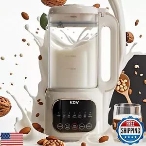 40 Oz Nut Milk Maker Machine – 8-in-1 Soy Milk Maker with Self-Cleaning, 24H - Picture 1 of 5