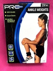 NEW Set of Pro Strength 2 lb Ankle Weights - Add More Resistance To Your Workout - Picture 1 of 3