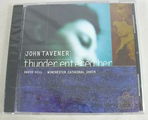 John Tavener Thunder Entered Her Winchester Cathedral Choir CD SEALED 1994 - Picture 1 of 4