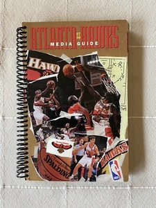 1997-98 Atlanta Hawks NBA Basketball Media Guide - sehr guter Zustand! - Bild 1 von 2