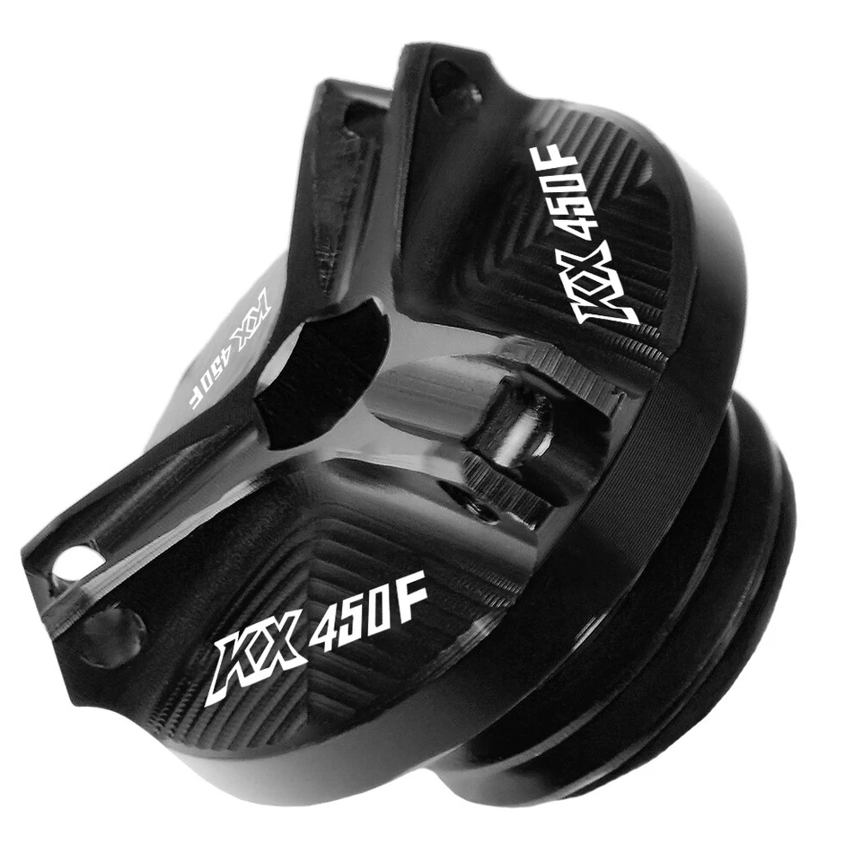 Cubierta del tapón de la taza del filtro de aceite del motor para KAWASAKI KX450F KX 450 F 2006-2018 Foto 1 de 4