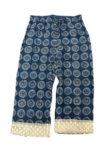 Johnny Was Flowy  Capris Pants Size XL - Picture 1 of 5