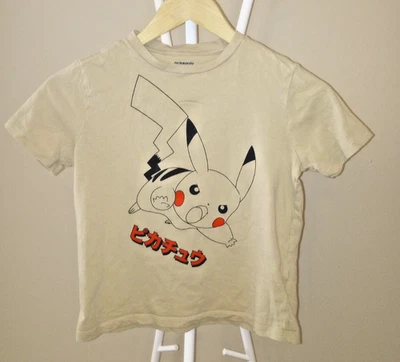 OLD NAVY POKEMON PIKACHU GRAPHIC DESIGN T-SHIRT SIZE M (8) BOYS / GIRLS - Image 1 of 4