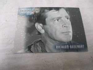 TWILIGHT ZONE STARS S7 RICHARD BASEHART KARTE - Bild 1 von 2