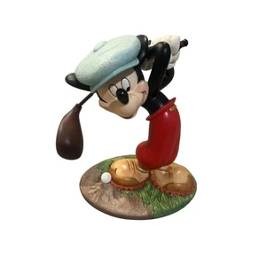 WDCC Mickey Mouse Canine Caddy What A Swell Day For A Game Of Golf Figurine COA - Picture 1 of 10