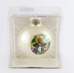 Vintage NFL Green Bay QB Club Brett Farve Christmas Ornament sealed 1997 Series - Bild 1 von 6
