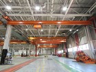 Cleveland Tramrail P&H 3 Ton Single Girder Underhung Bridge Crane 44