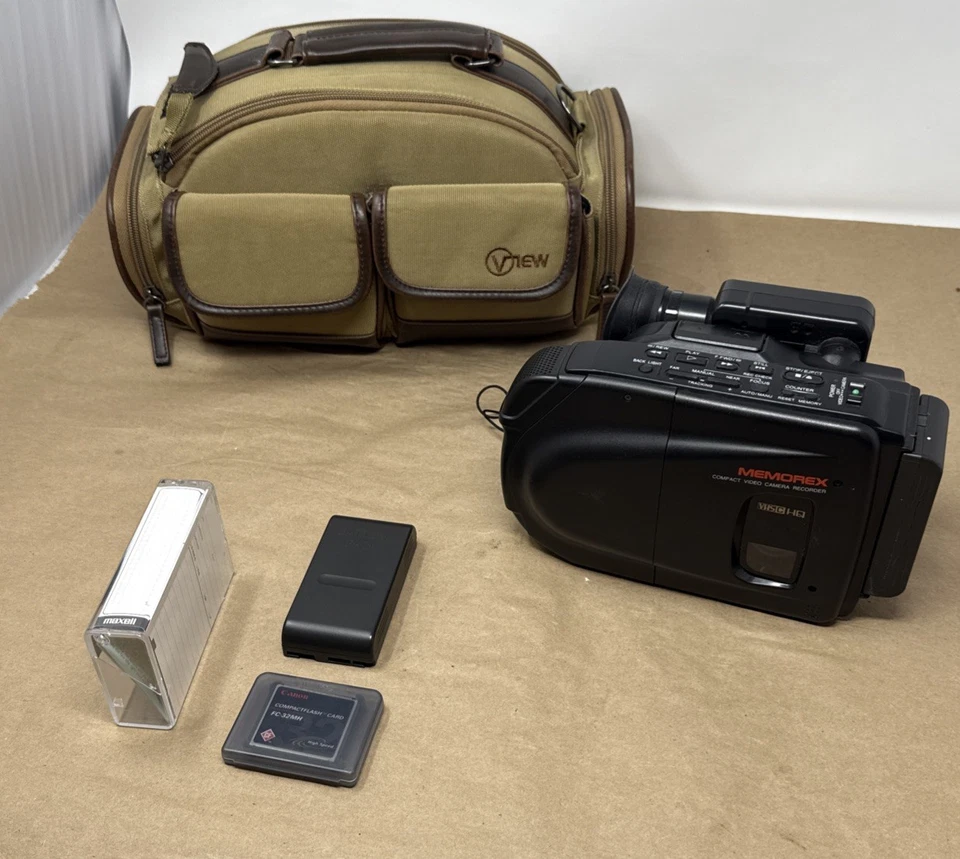 Memorex Model CRD0050 Compact Vintage Video Film  Recorder Untested VHS C Tape  - Image 1 of 4