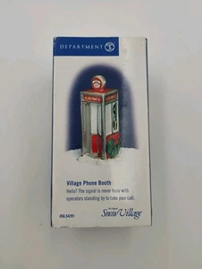 Abt. 56 Das Original Schneedorf 54291 Dorf Telefonzelle 1999 orig OVP - Bild 1 von 7