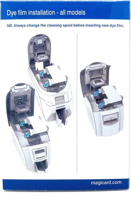 MA300YMCKO Color Ribbon Kit (YMCKO, 300 Prints) for Enduro, Rio Pro, and Pronto - Image 1 of 4