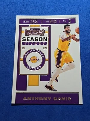 2019-20 Anthony Davis Panini Contenders Season Ticket #7 - Image 1 of 2