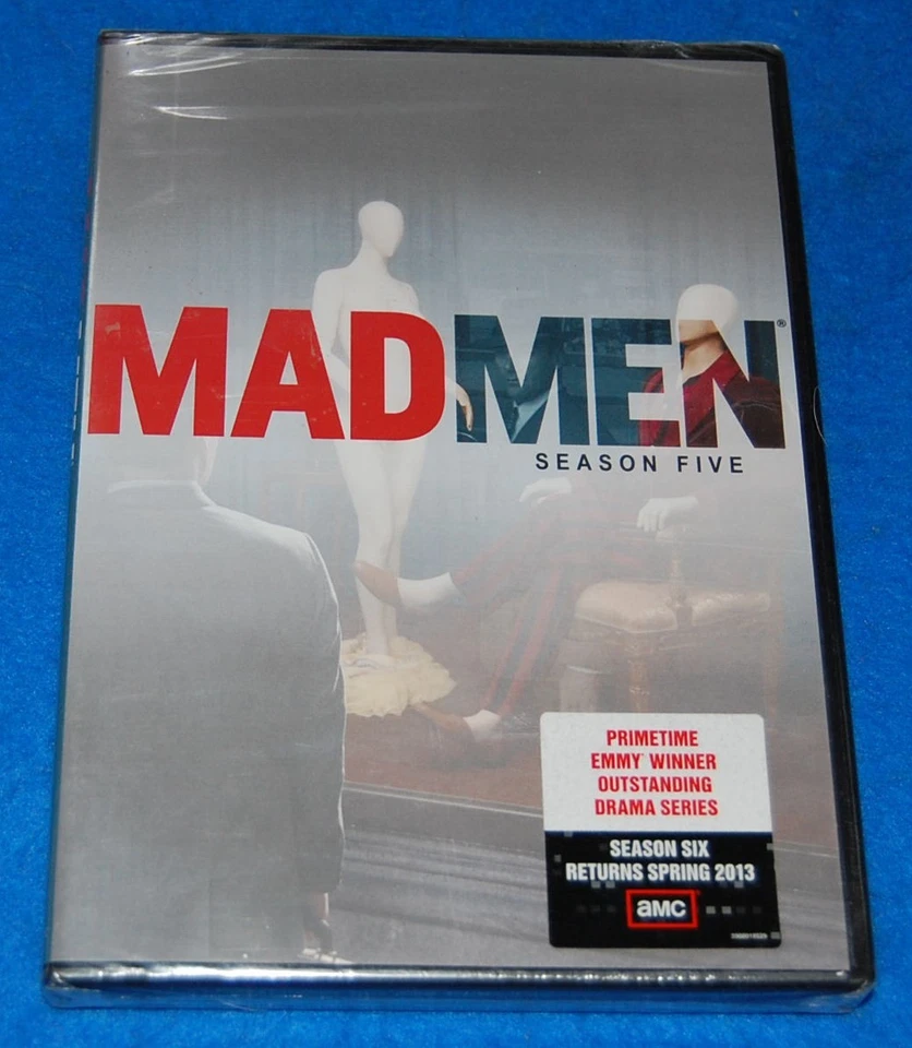 Madmen Season  Five DVD Set (4 DVDs), New & Factory Sealed - Image 1 of 1