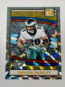 2025 Donruss - Saquon Barkley - All Action Pros Refractor - Bild 1 von 2