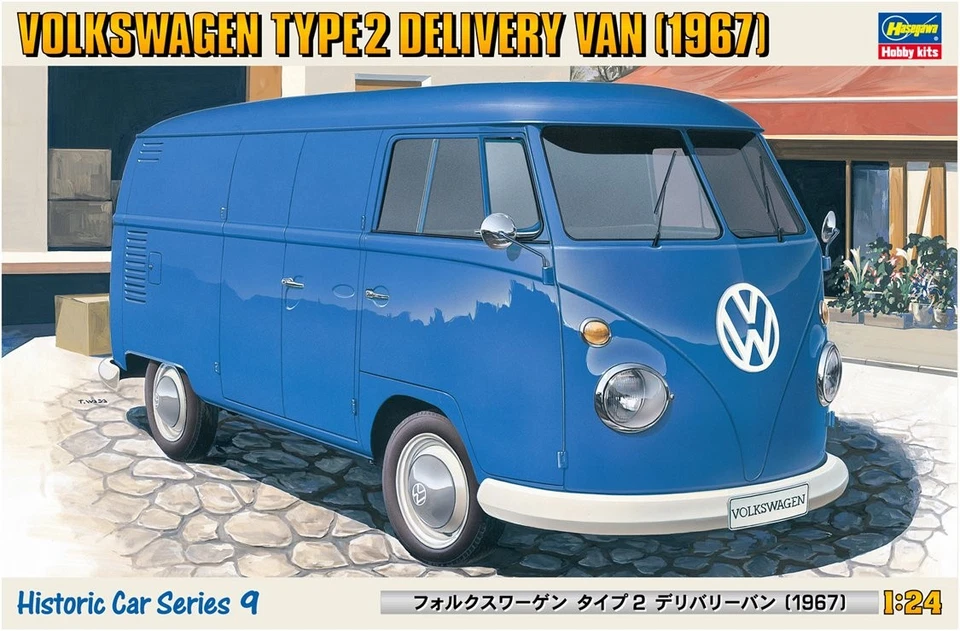 Hasegawa 21209 - 1/24 Volkswagen Tipo 2 Furgone, 1967 - Nuovo - Immagine 1 di 1