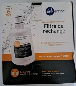 Filtro de repuesto para sistema de filtración de agua Insinkerator F-201R, paquete de 2 - Imagen 1 de 1